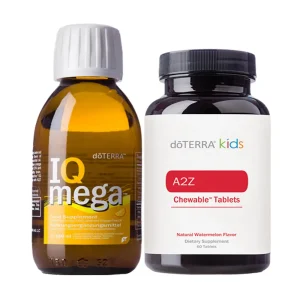 dōterra a2z chewable™ kautabletten und iq mega™ pack