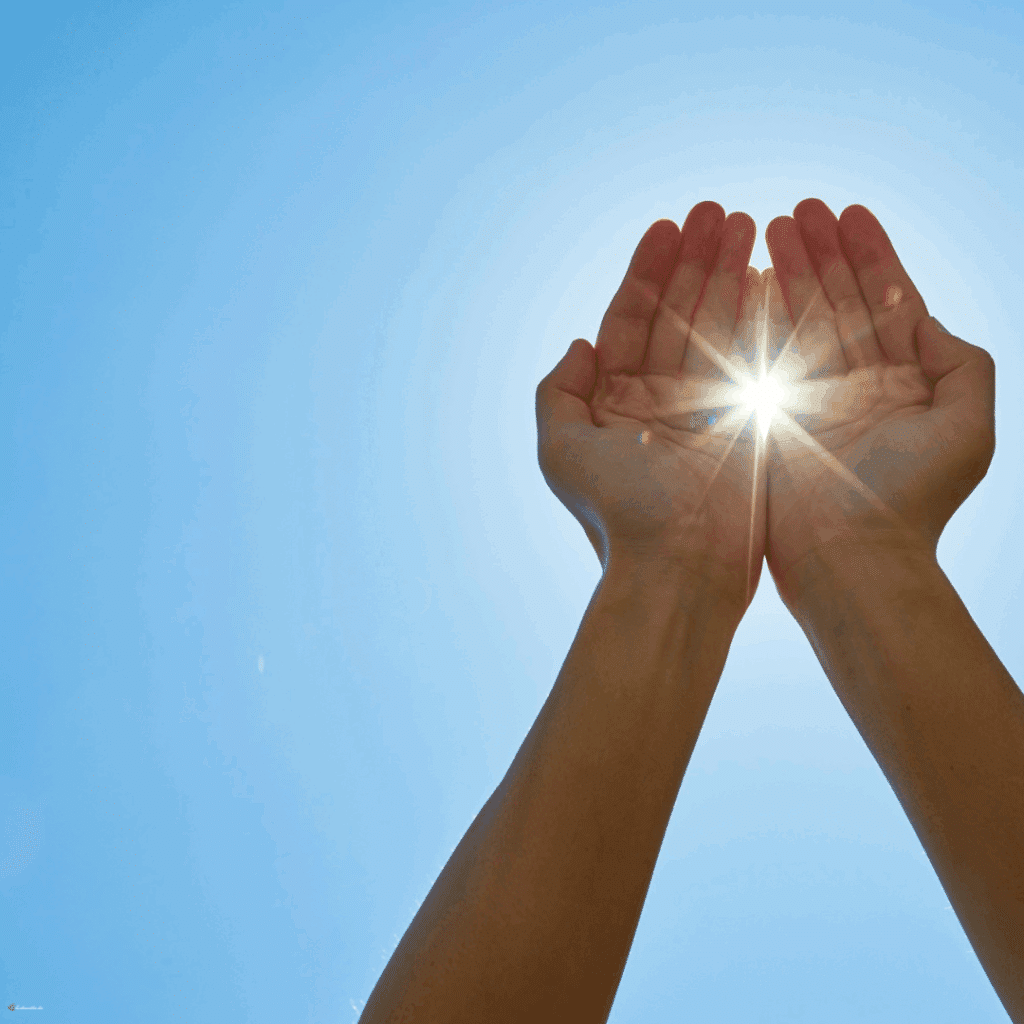 Wieviel Licht du siehst ist eine Frage des Blickwinkels.